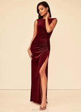 Load image into Gallery viewer, Mary Sleeveless Floor Length Scoop Natural Waist Bridesmaid Dresses