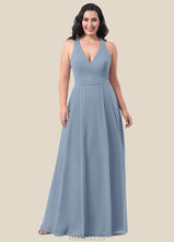 Load image into Gallery viewer, Selina A-Line Chiffon Floor-Length Dress P0019640