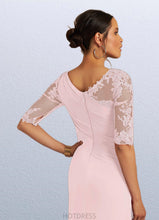 Load image into Gallery viewer, Adelaide A-Line Lace Chiffon Floor-Length Dress P0019831