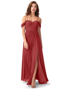 Siena Natural Waist V-Neck Floor Length A-Line/Princess Sleeveless Bridesmaid Dresses