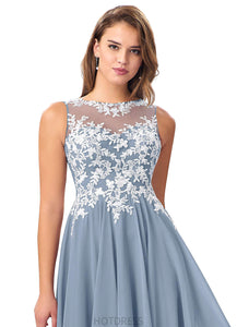 Kelsey Sleeveless Floor Length Natural Waist A-Line/Princess Spaghetti Staps Bridesmaid Dresses