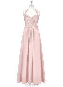 Priscilla A-Line/Princess Natural Waist High Low Sleeveless Scoop Bridesmaid Dresses