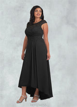Load image into Gallery viewer, Shyanne A-Line Lace Chiffon Asymmetrical Dress P0019845